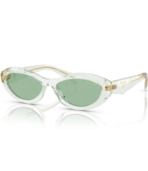 prada 26 zs|Prada Women's PR 26ZS 55mm Transparent Rectangle .